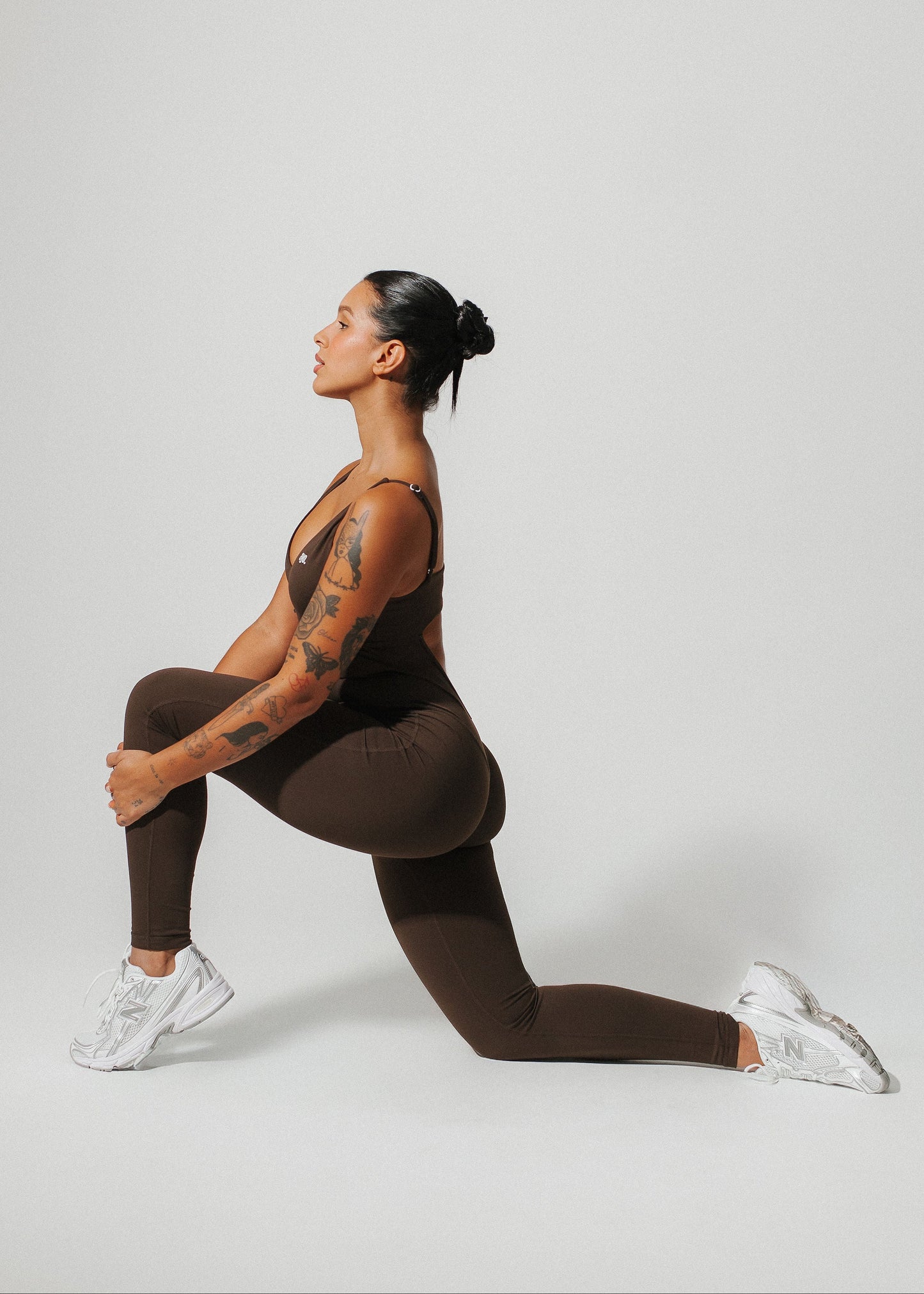 Toasted brown - Shaping jumpsuit