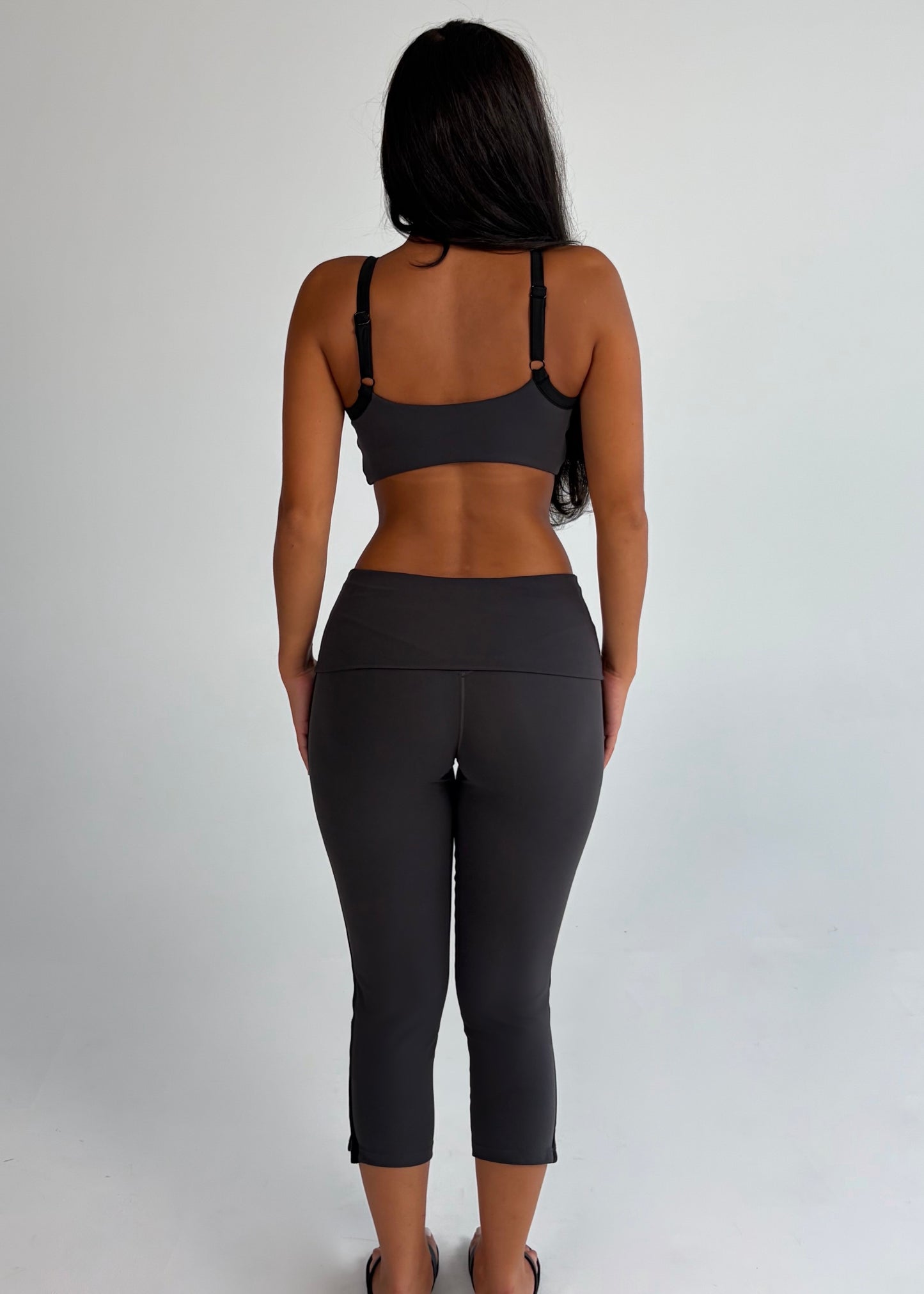 Graphite - Fold-over capris