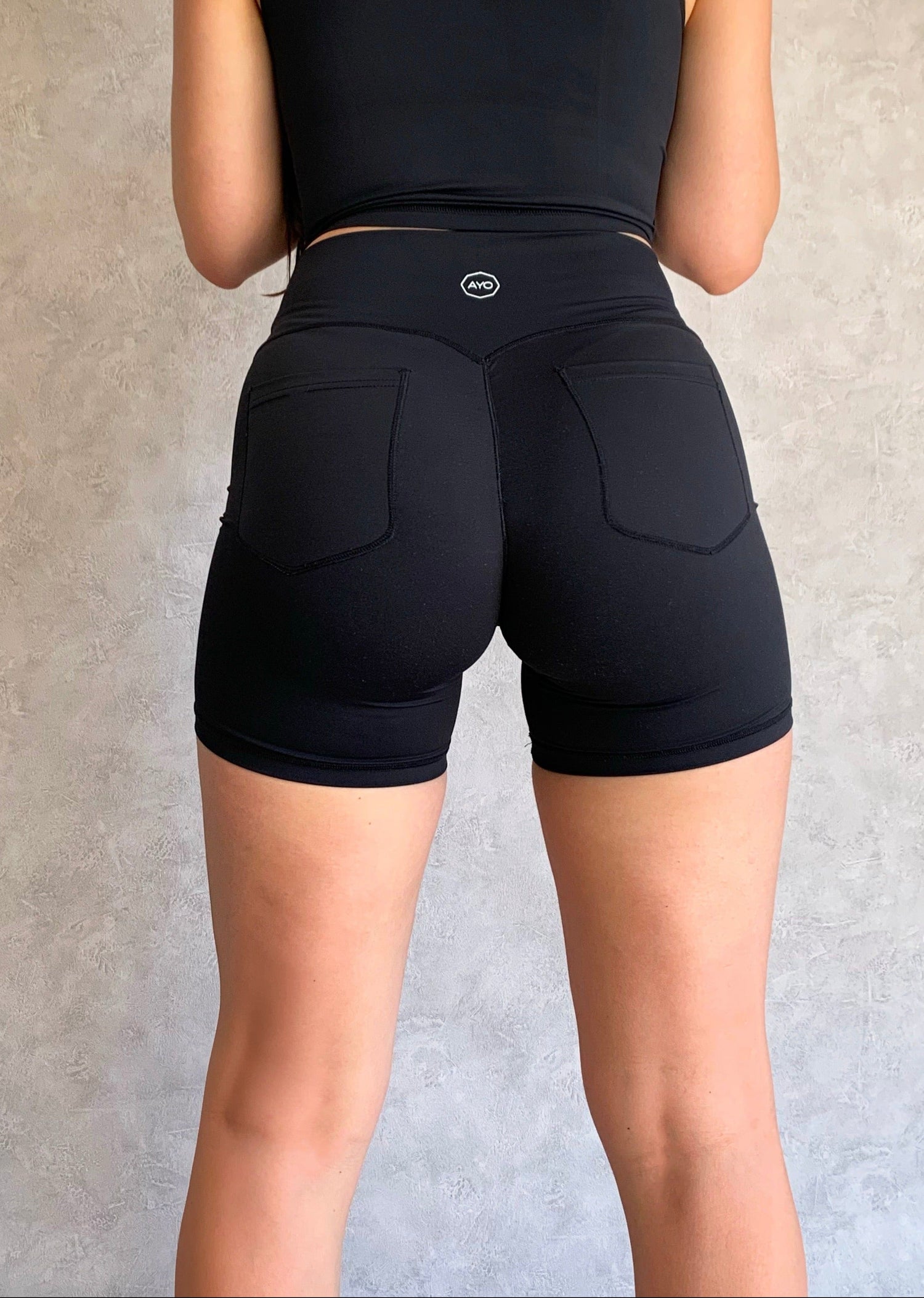 Onyx pocket shorts – AYO ACTIVEWEAR